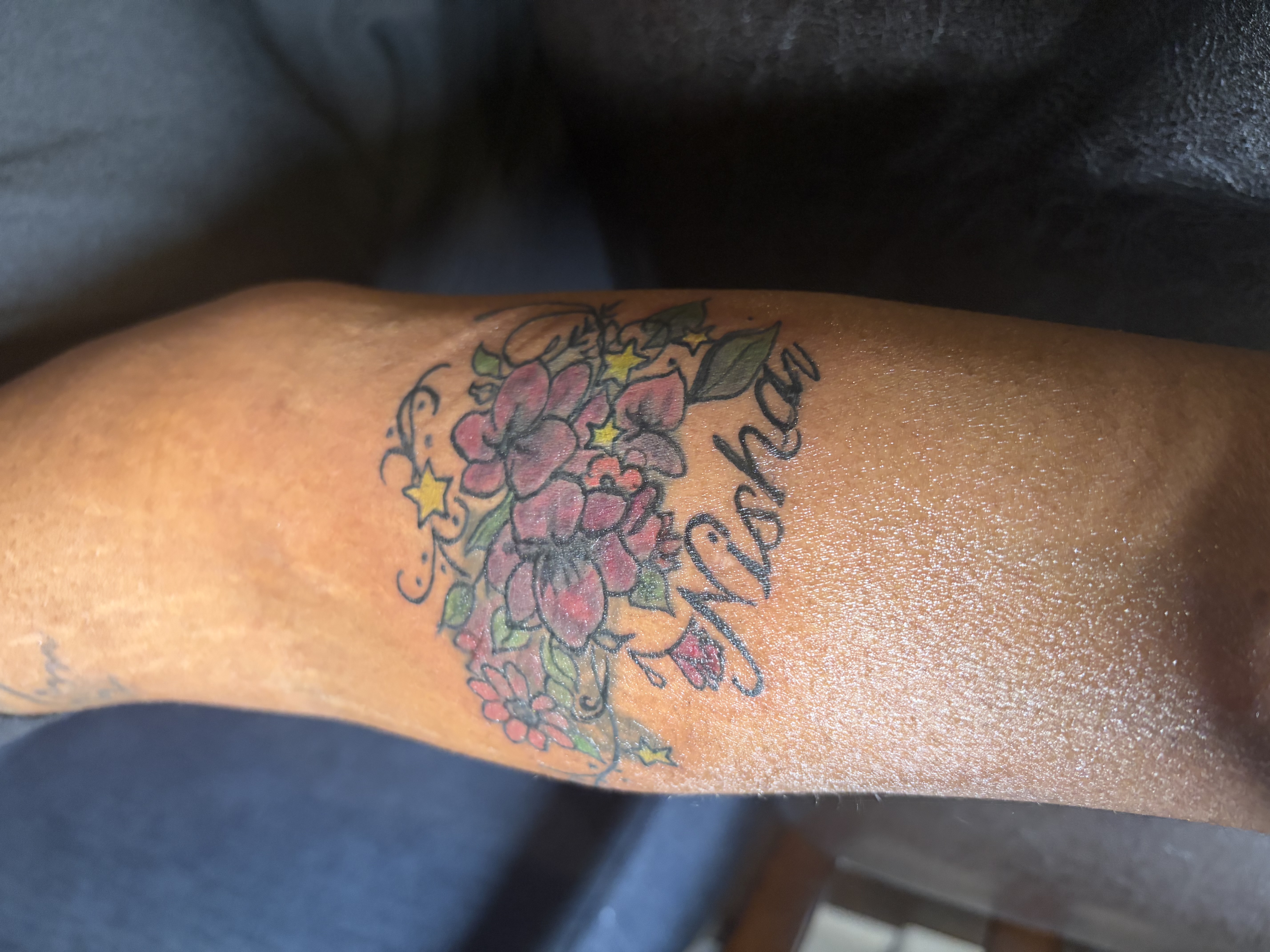 Tattoo work by The Pearl Tongue