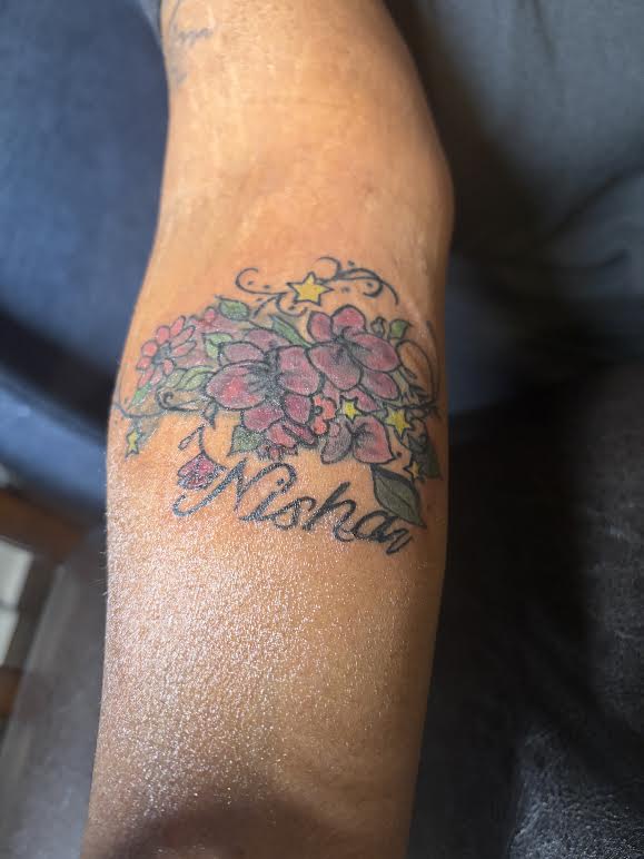 Recent tattoo work by The Pearl Tongue