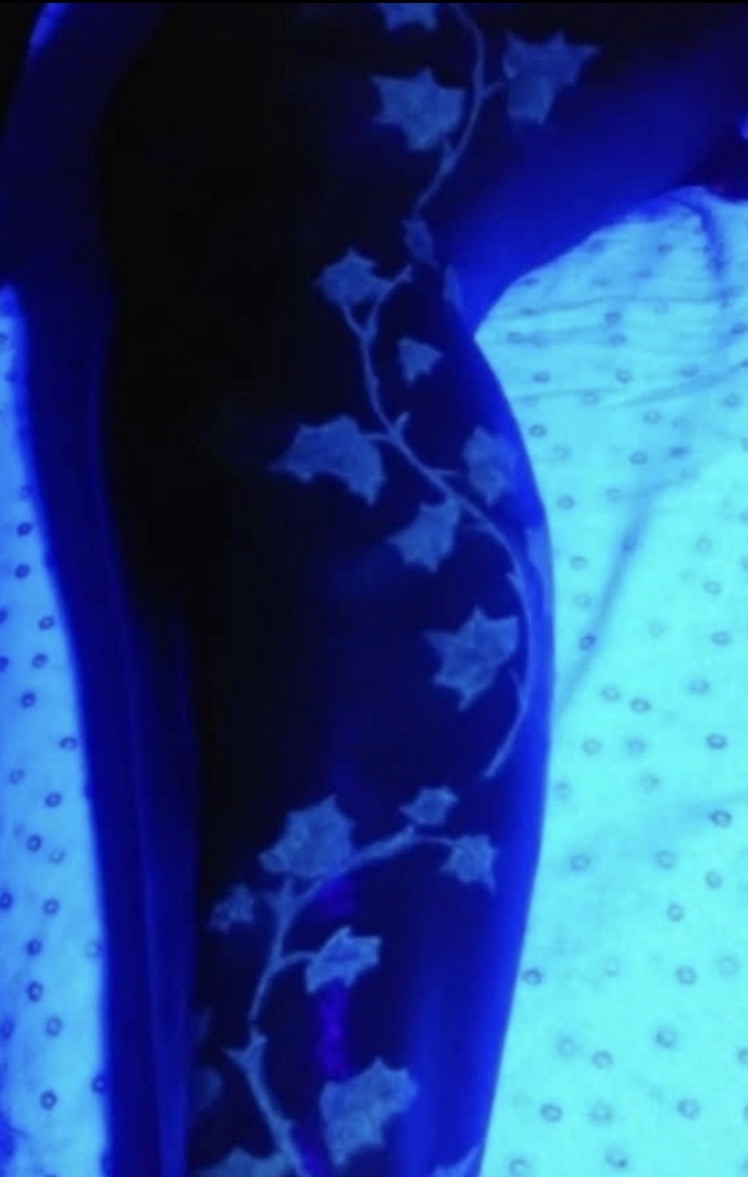UV tattoo work by The Pearl Tongue