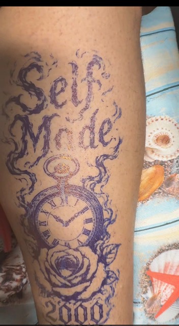 Tattoo work by The Pearl Tongue