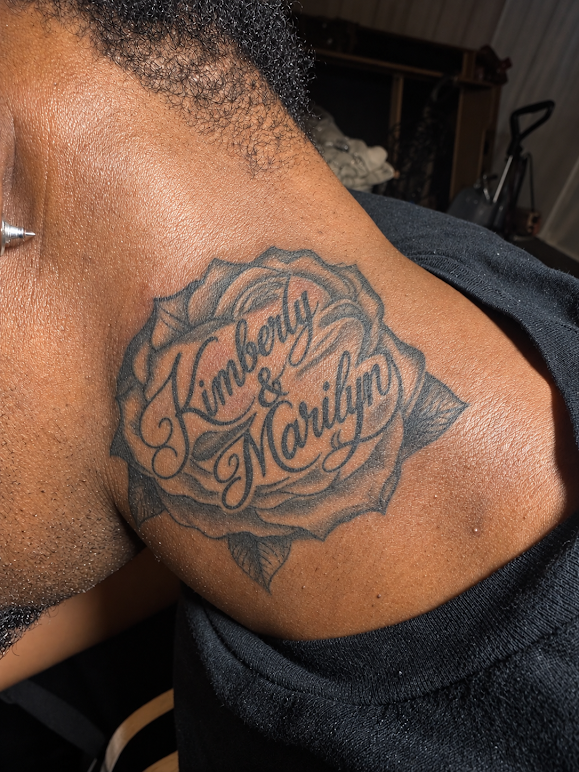 Recent tattoo work by The Pearl Tongue