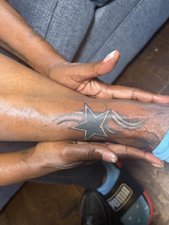 Recent tattoo work by The Pearl Tongue